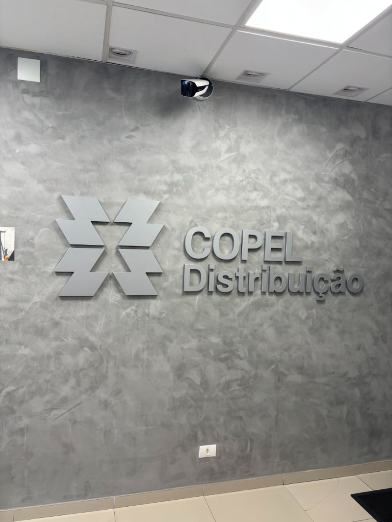 Placa da Copel